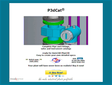 Tablet Screenshot of p3dcat.com